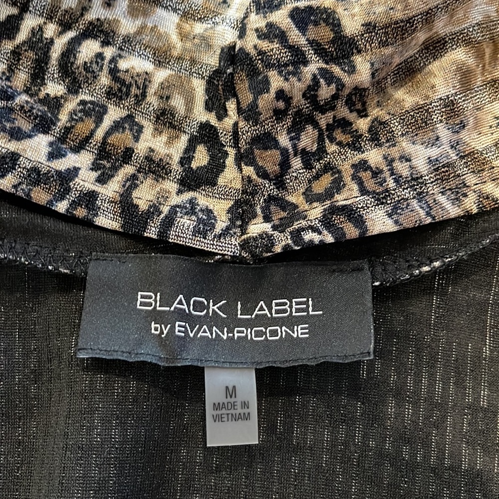 Black Label By Evan-Picone Open Front Cardigan - image 4